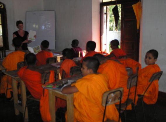 Monk Teaching Volunteering Program in India